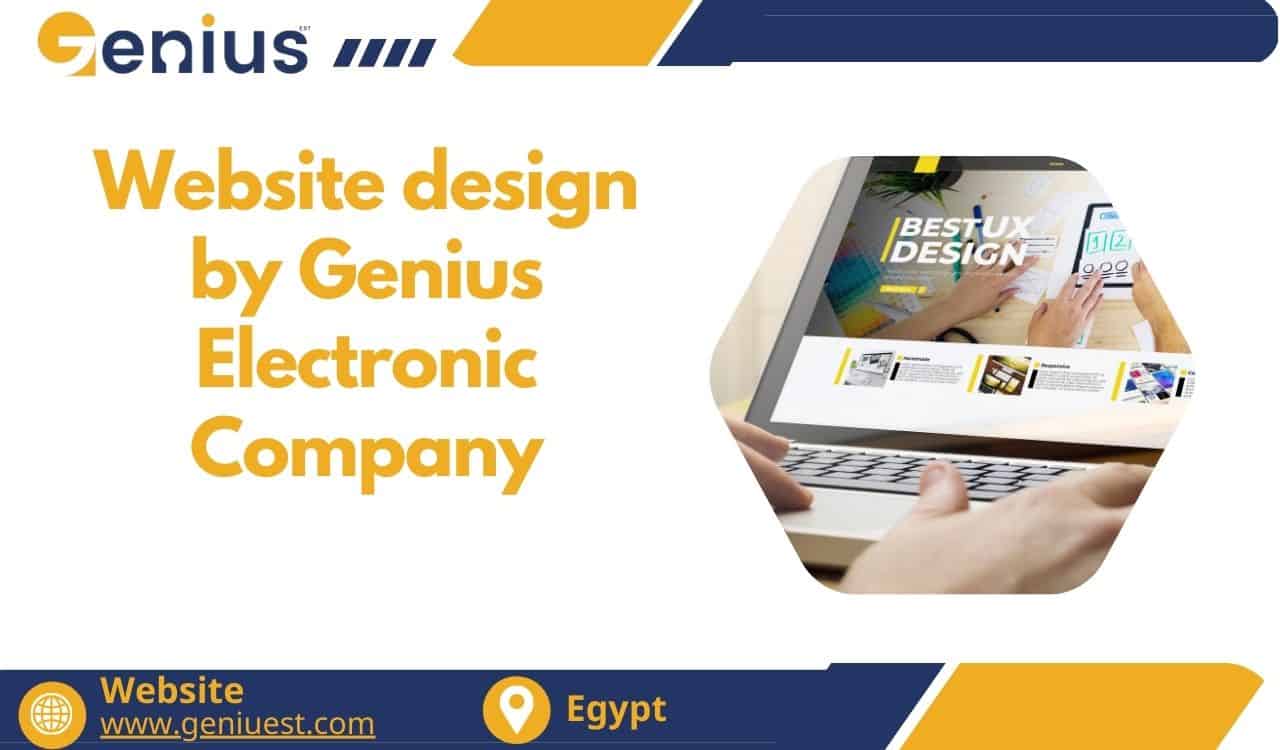 Website Design By Genius Electronic Company