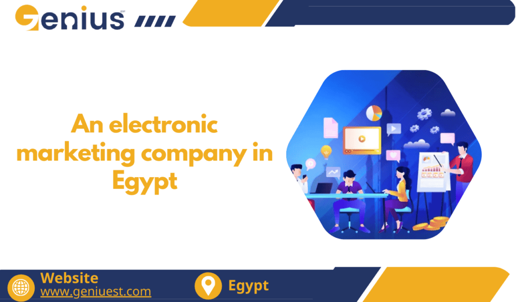 An electronic marketing company in Egypt