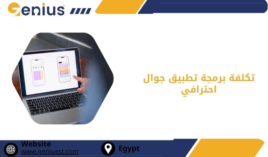 تكلفة برمجة تطبيق جوال احترافي