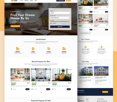 Real Estate Website Design